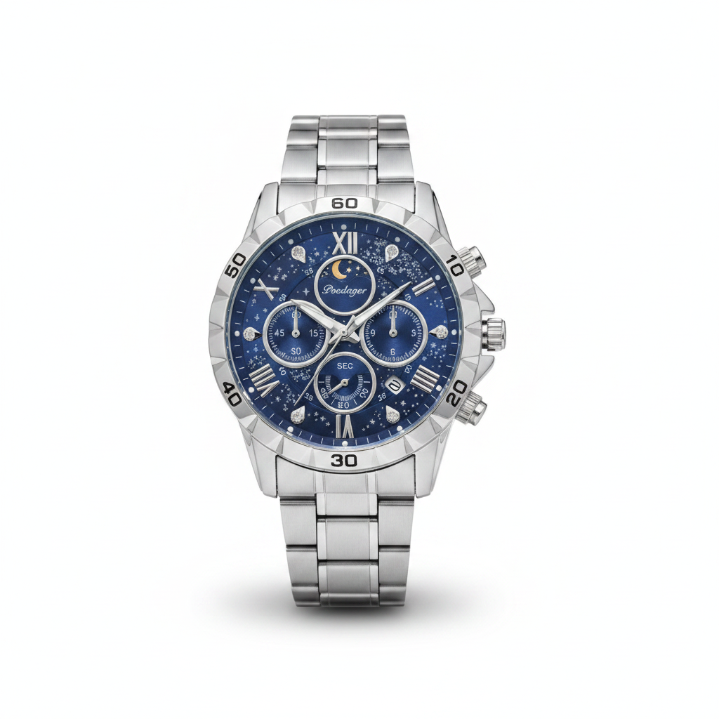 Montre Poedagar Chronographe Ciel Étoilé