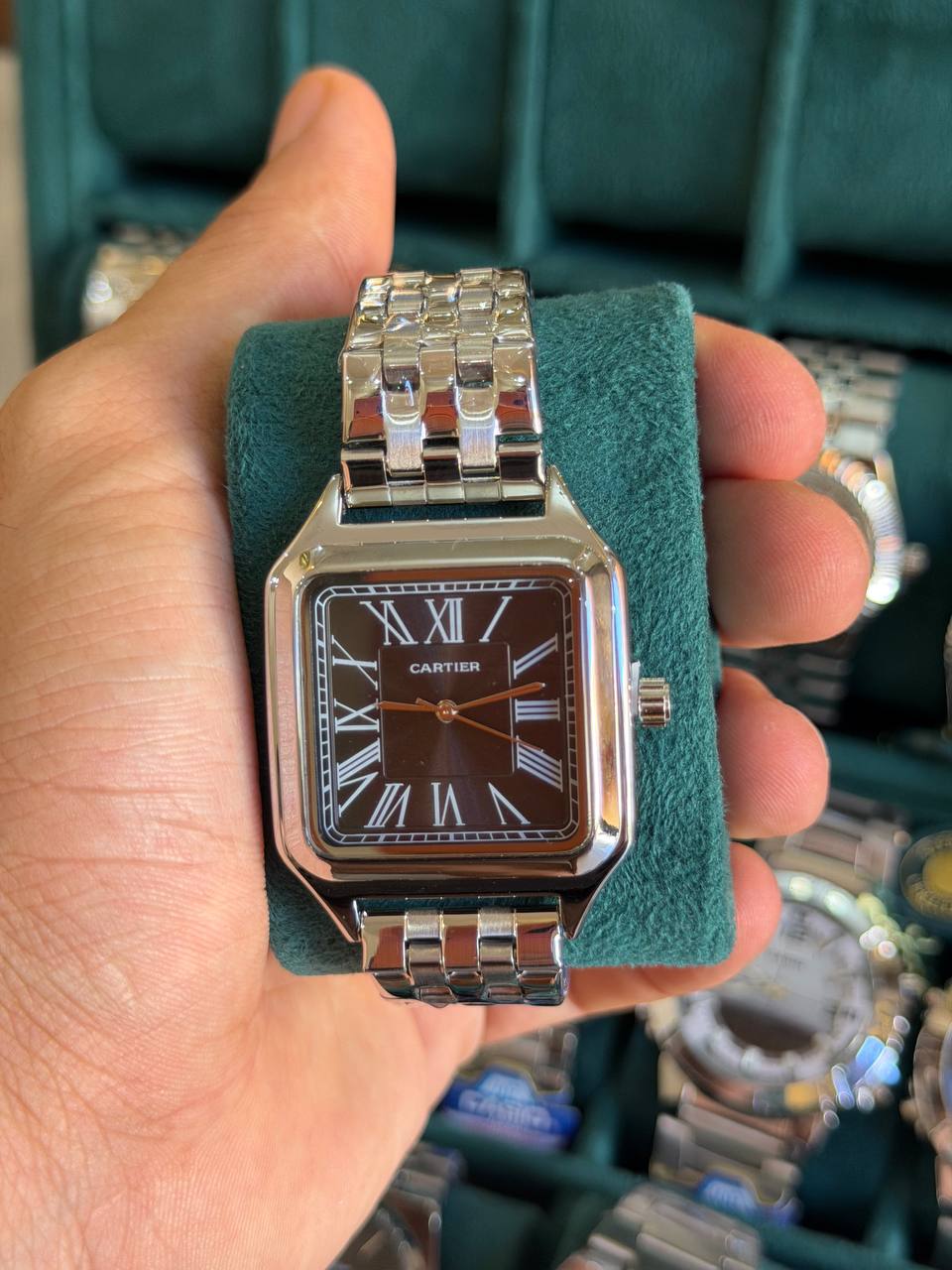 Montre Cartier Santos-Dumont Carrée